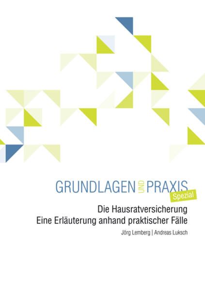 Produktbild: Lemberg, J: Hausratversicherung