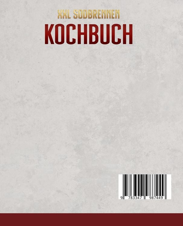 Produktbild: XXL Sodbrennen Kochbuch