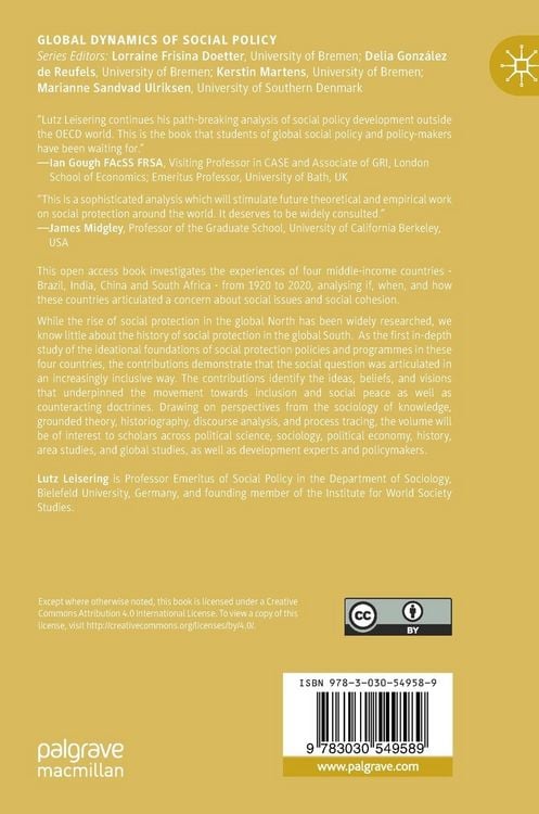 Produktbild: One Hundred Years of Social Protection