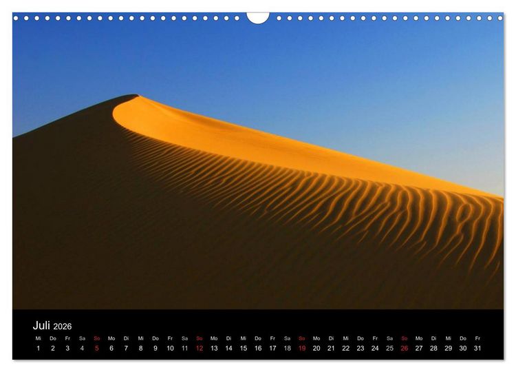 Produktbild: SAHARA (Wandkalender 2026 DIN A3 quer), CALVENDO Monatskalender