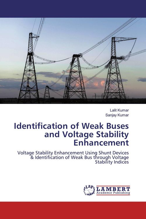 Produktbild: Identification of Weak Buses and Voltage Stability Enhancement