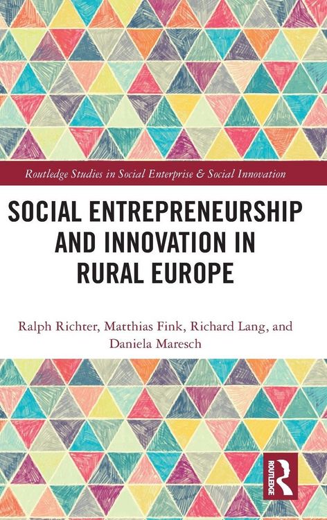 Produktbild: Social Entrepreneurship and Innovation in Rural Europe