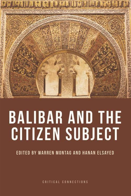 Produktbild: Balibar and the Citizen Subject