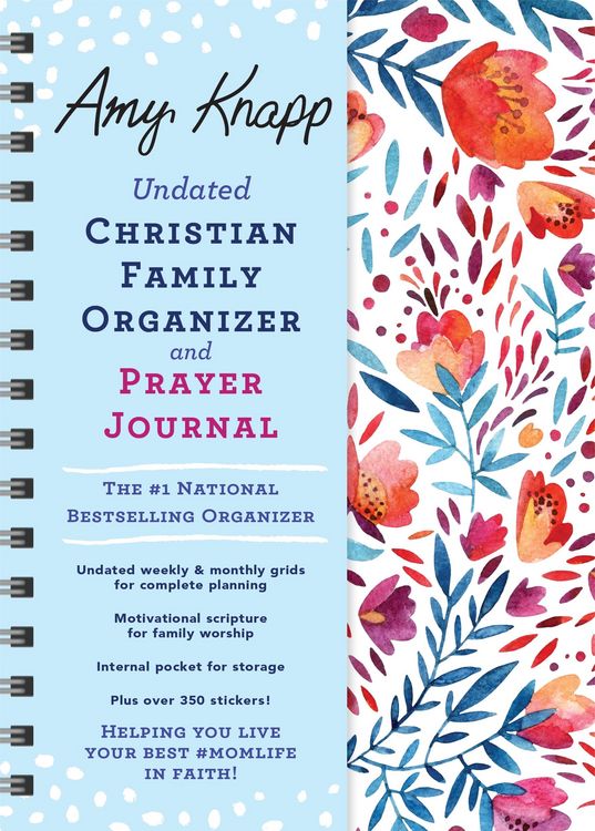 Produktbild: Amy Knapp Undated Christian Family Organizer and Prayer Journal
