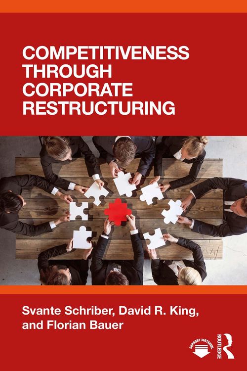 Produktbild: Competitiveness through Corporate Restructuring