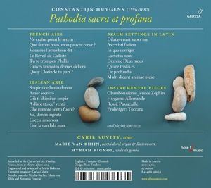 Produktbild: Huygens - Pathodia sacra et profana