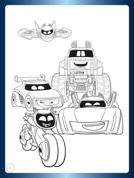 Produktbild: DC Batwheels: Stickerabenteuer in Gotham City