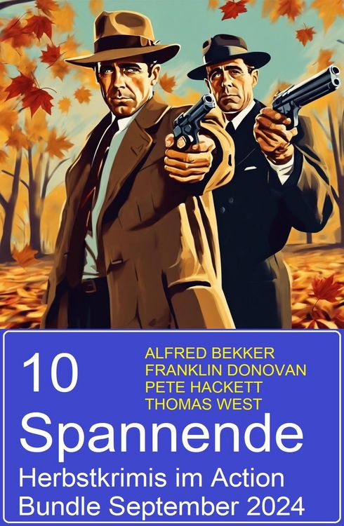 Produktbild: 10 Spannende Herbstkrimis im Action Bundle September 2024