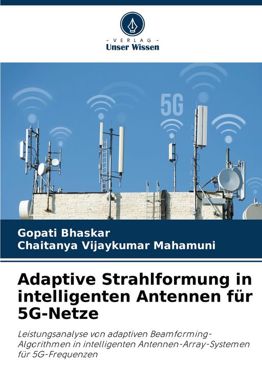 Produktbild: Adaptive Strahlformung in intelligenten Antennen f&uuml;r 5G-Netze