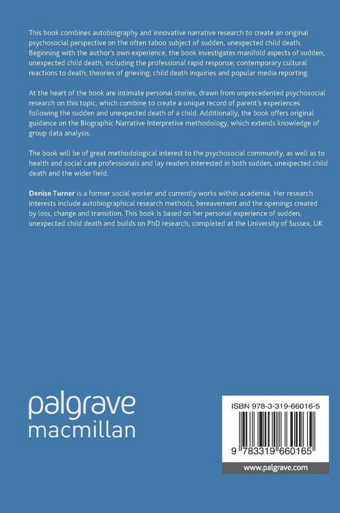 Produktbild: Perspectives on the Experience of Sudden, Unexpected Child Death