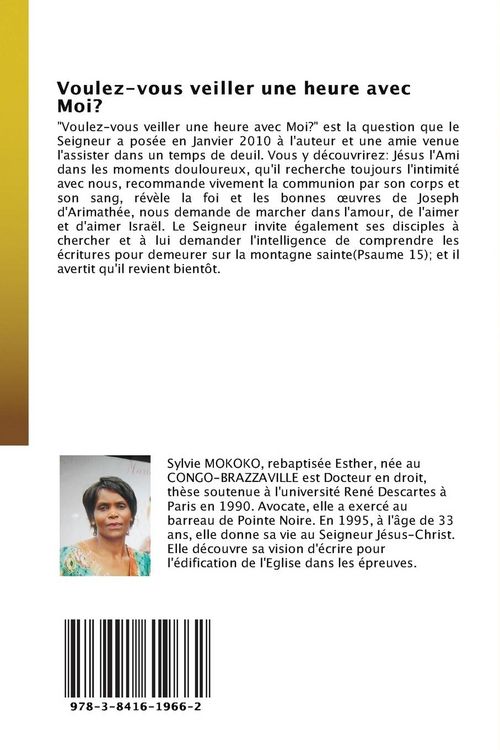 Produktbild: Voulez-vous veiller une heure avec Moi?