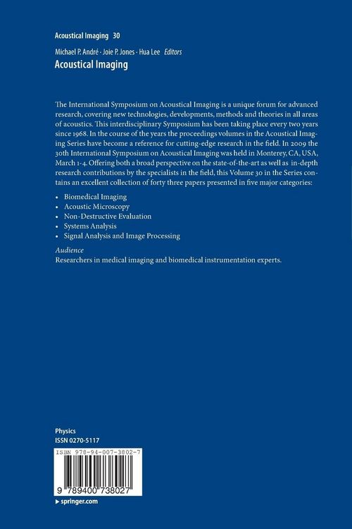 Produktbild: Acoustical Imaging