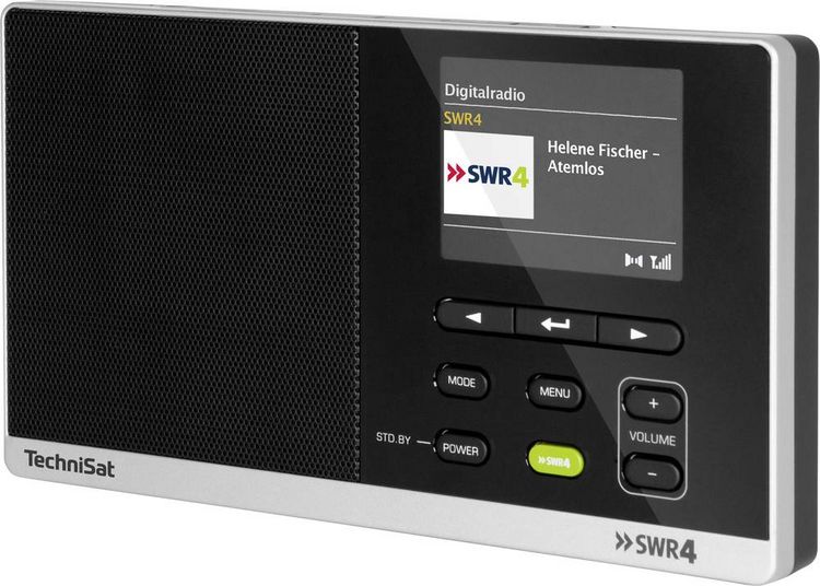 Produktbild: TechniSat DigitRadio 215 SWR 4 - Edition Kofferradio DAB+, UKW Schwarz