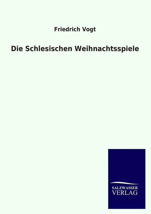Produktbild: Die Schlesischen Weihnachtsspiele
