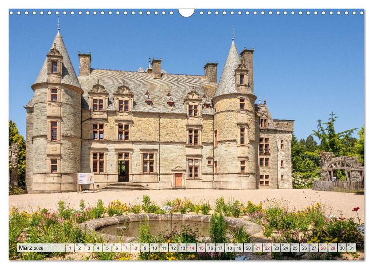 Produktbild: Normandie &ndash; Wo Natur auf Kultur trifft (Wandkalender 2026 DIN A3 quer), CALVENDO Monatskalender