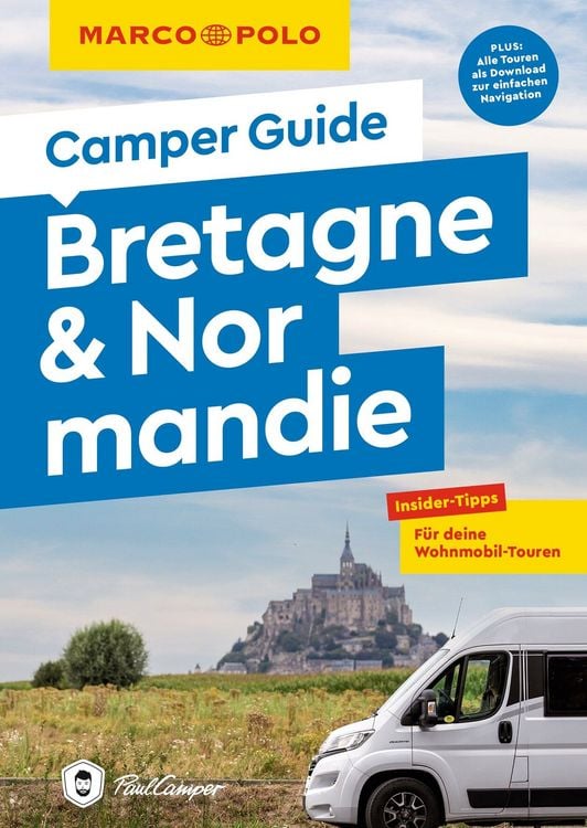 Produktbild: MARCO POLO Camper Guide Bretagne & Normandie