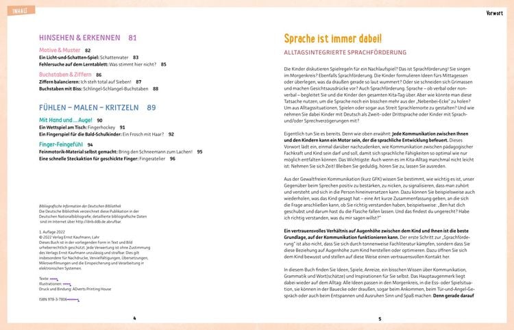 Produktbild: Alltagsintegrierte Sprachförderung im Kindergarten