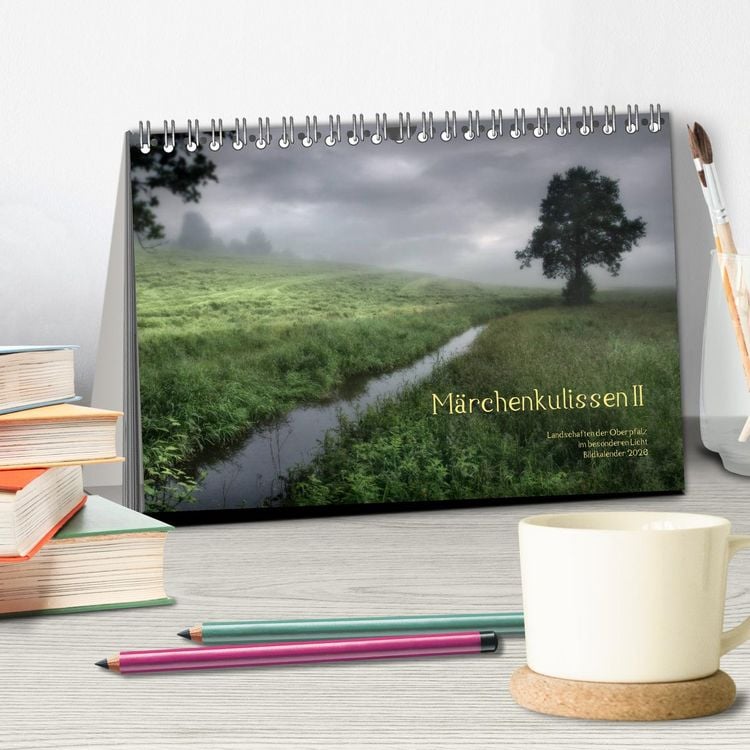 Produktbild: M&auml;rchenkulissen II (Tischkalender 2026 DIN A5 quer), CALVENDO Monatskalender