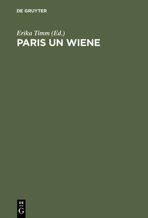 Produktbild: Paris un Wiene