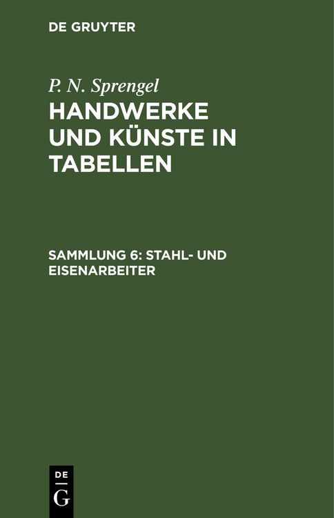 Produktbild: Stahl- und Eisenarbeiter