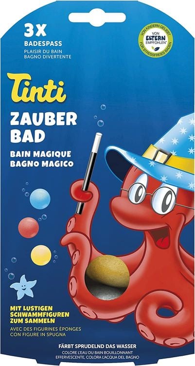 Produktbild: Tinti 15000504 - Zauberbad 3er Set, Badeb&auml;lle in rot, blau, gelb
