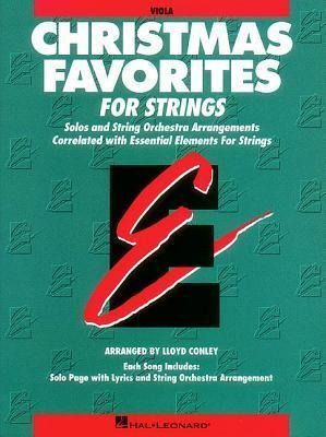 Produktbild: Essential Elements: Christmas Favorites for Strings - Viola Sheet Music Book for Solo and Orchestra Holiday Songbook for Solo or Ensemble Use Easy Vio