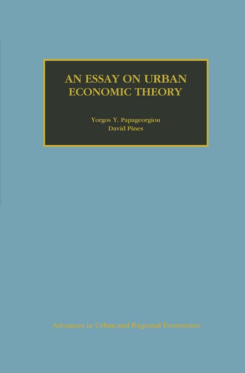 Produktbild: An Essay on Urban Economic Theory