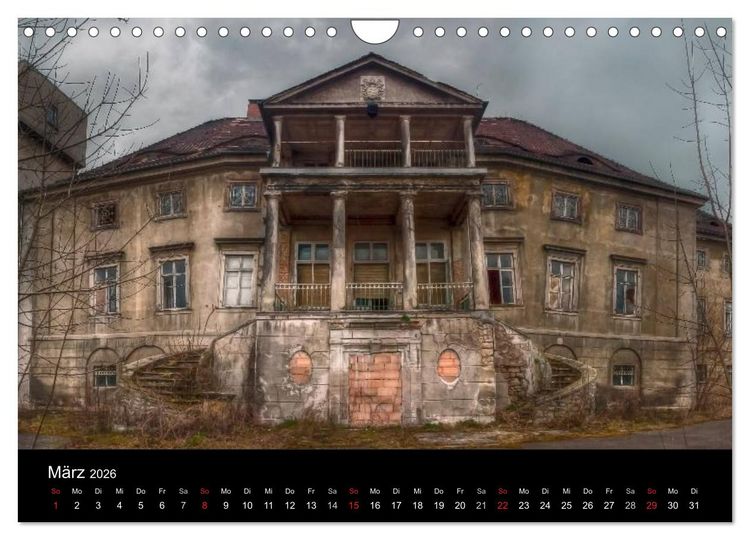 Produktbild: Verlassene Orte im Harz (Wandkalender 2026 DIN A4 quer), CALVENDO Monatskalender