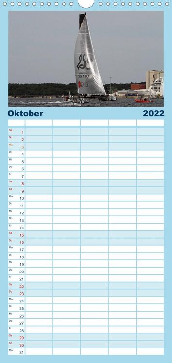 Produktbild: High Speed Katamarane - Schwebend ans Limit - Familienplaner hoch (Wandkalender 2022 , 21 cm x 45 cm, hoch)
