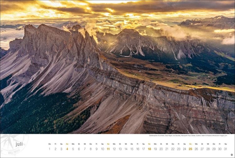Produktbild: S&uuml;dtirol Globetrotter Kalender 2027 - Von romantischen T&auml;lern und schroffer Bergwelt