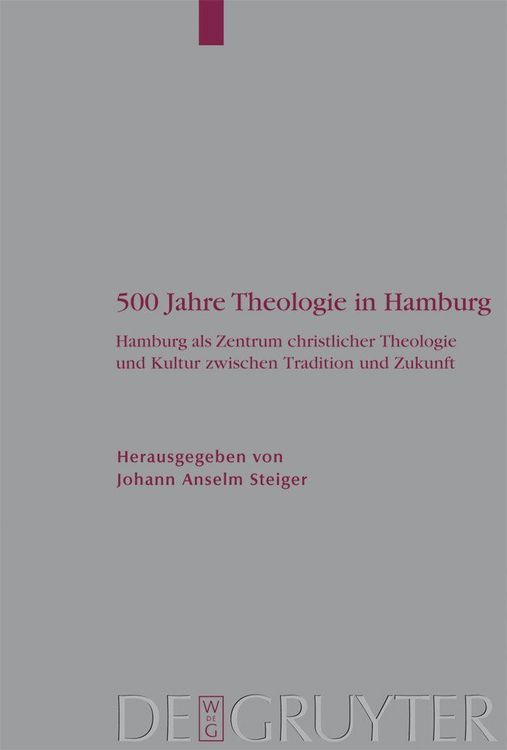 Produktbild: 500 Jahre Theologie in Hamburg