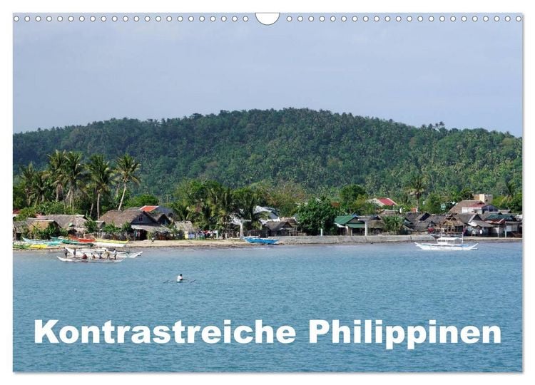 Produktbild: Kontrastreiche Philippinen (Wandkalender 2026 DIN A3 quer), CALVENDO Monatskalender