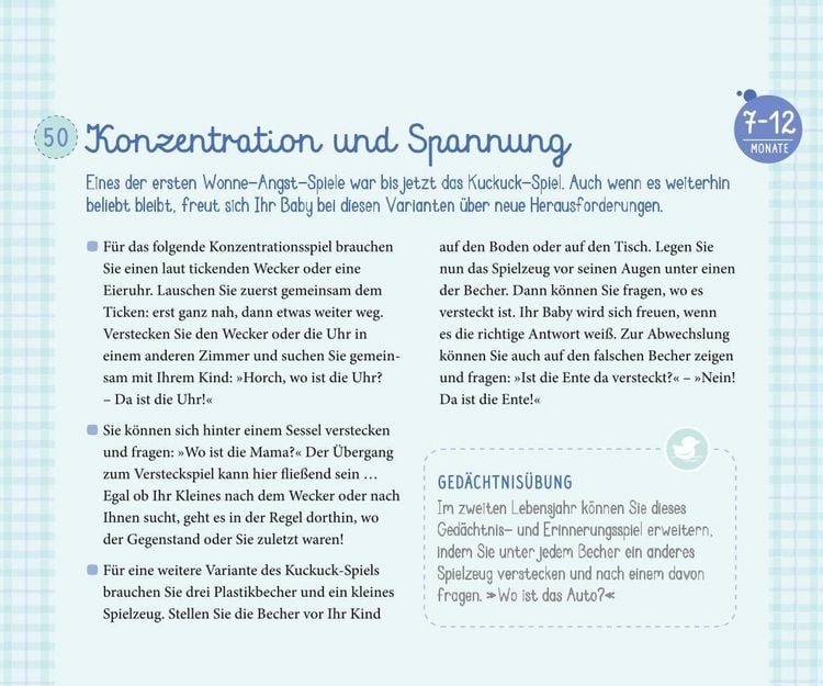 Produktbild: PEKiP: Die 50 sch&ouml;nsten Spiele