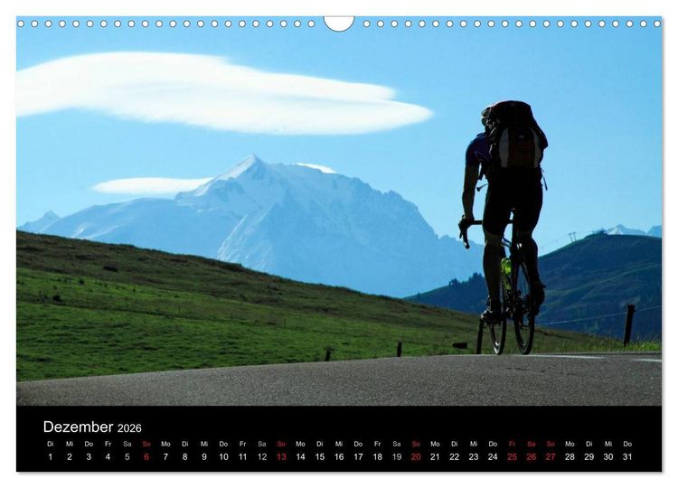 Produktbild: Alpenp&auml;sse auf dem Rennrad "Himmlische Serpentinen" (Wandkalender 2026 DIN A3 quer), CALVENDO Monatskalender