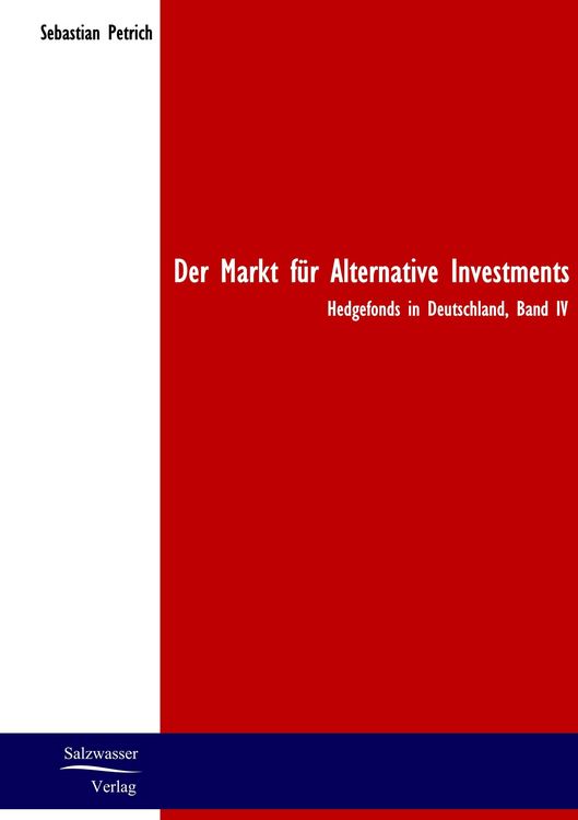 Produktbild: Der Markt f&uuml;r Alternative Investments