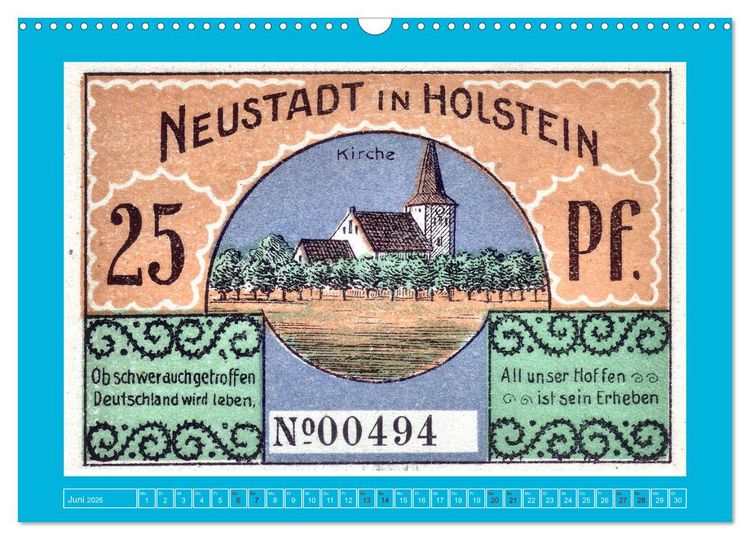 Produktbild: Gru&szlig; aus Neustadt in Holstein (Wandkalender 2026 DIN A3 quer), CALVENDO Monatskalender