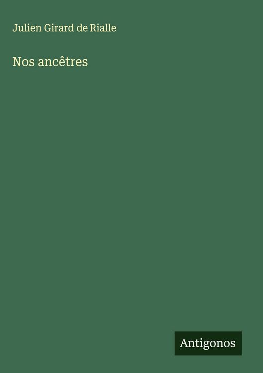 Produktbild: Nos anc&ecirc;tres