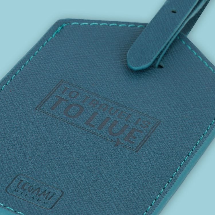 Produktbild: Legami Kofferanh&auml;nger - Luggage Tag - Petrolblau