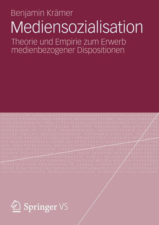 Produktbild: Mediensozialisation