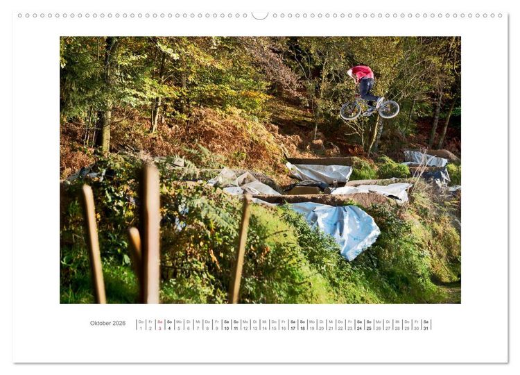 Produktbild: fullbmxcrmo4130 - bmx fotografie von tim korbmacher (Wandkalender 2026 DIN A2 quer), CALVENDO Monatskalender