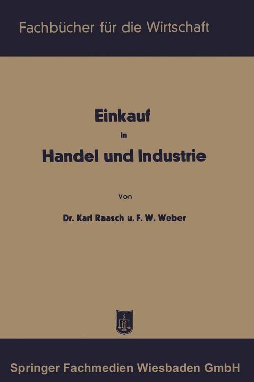 Produktbild: Einkauf in Handel und Industrie
