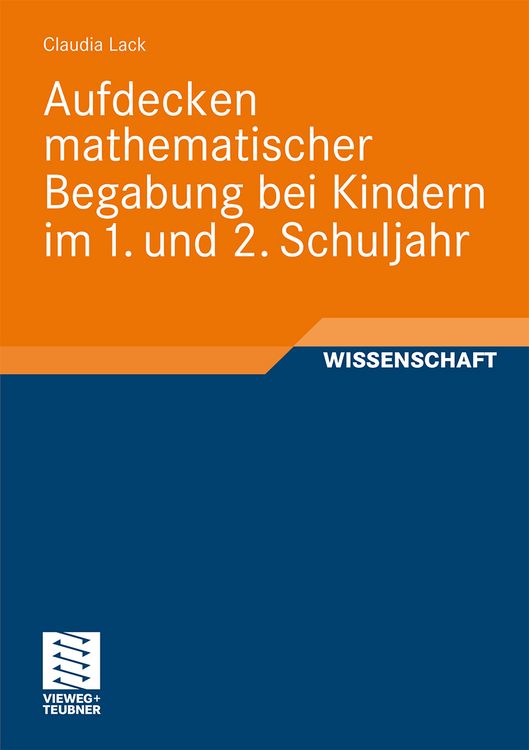 Produktbild: Aufdecken mathematischer Begabung bei Kindern im 1. und 2. Schuljahr