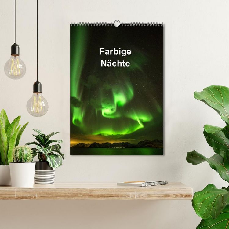 Produktbild: Farbige N&auml;chte (Wandkalender 2026 DIN A3 hoch), CALVENDO Monatskalender