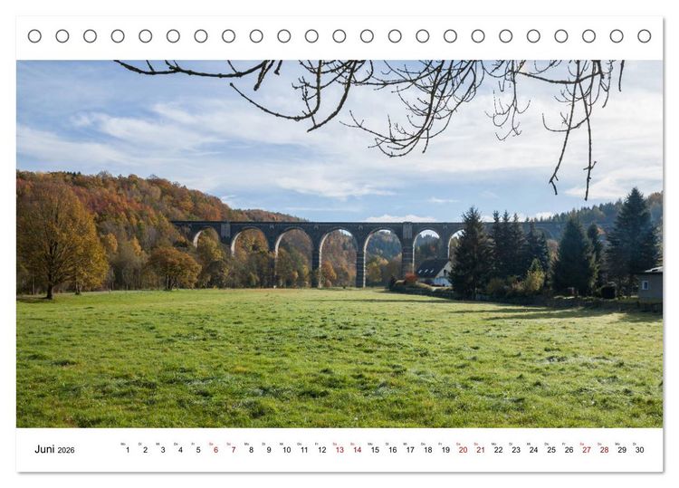 Produktbild: Einblicke in das Erzgebirge (Tischkalender 2026 DIN A5 quer), CALVENDO Monatskalender