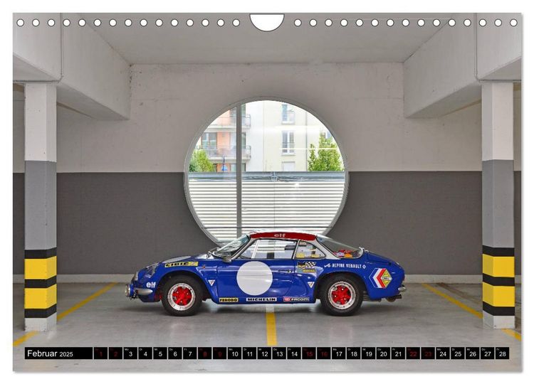 Produktbild: Renault Alpine A110 (Wandkalender 2025 DIN A4 quer), CALVENDO Monatskalender