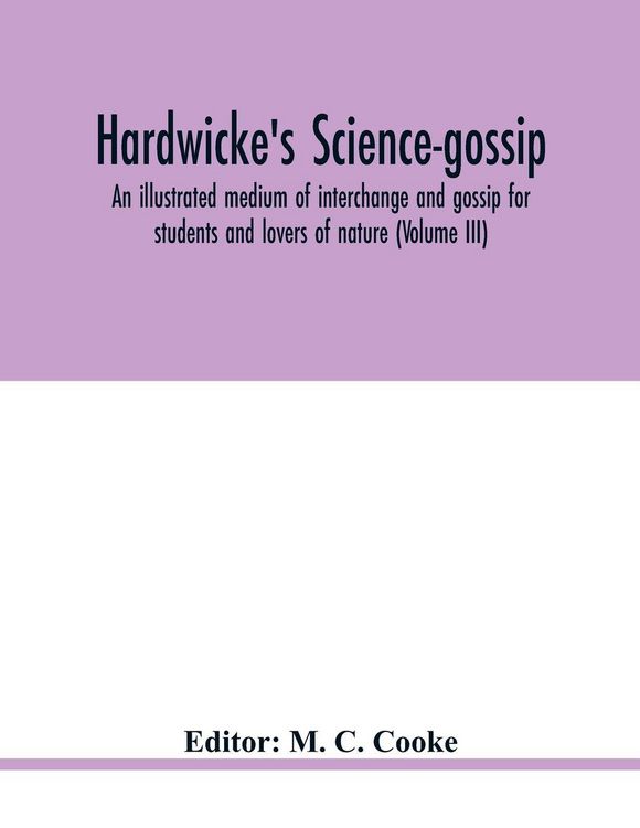 Produktbild: Hardwicke's science-gossip