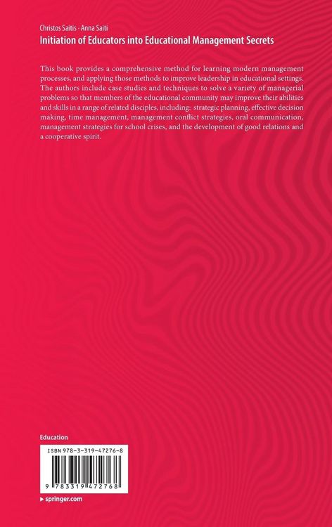 Produktbild: Initiation of Educators into Educational Management Secrets