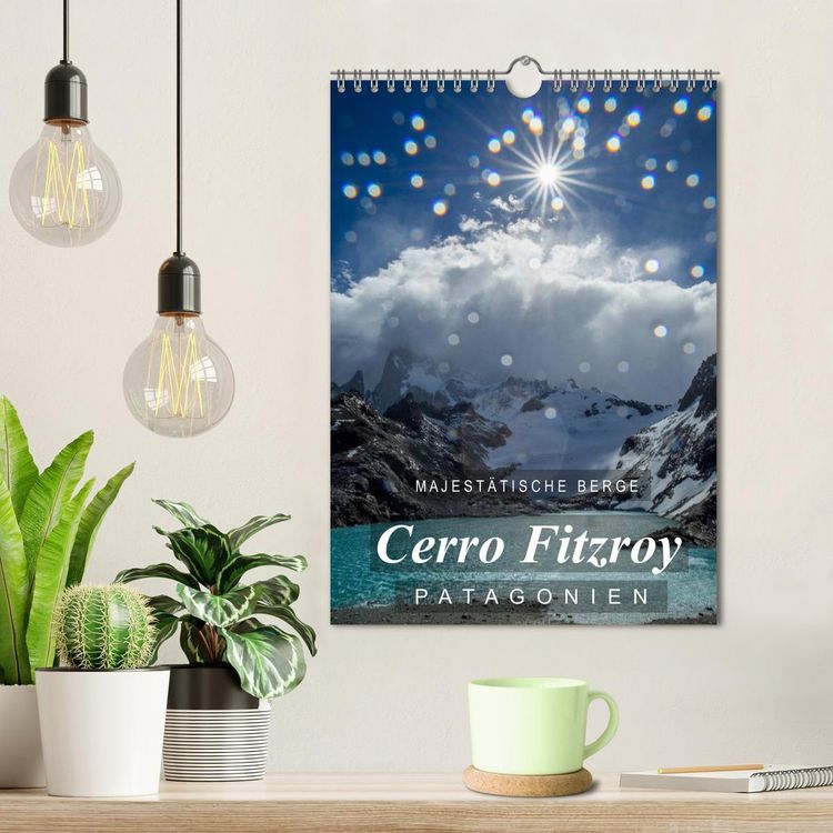 Produktbild: Majest&auml;tische Berge Cerro Fitzroy Patagonien (Wandkalender 2026 DIN A4 hoch), CALVENDO Monatskalender