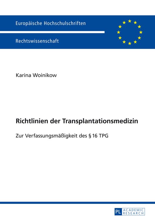 Produktbild: Richtlinien der Transplantationsmedizin