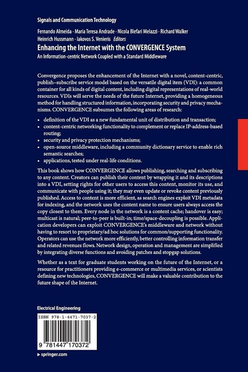 Produktbild: Enhancing the Internet with the CONVERGENCE System